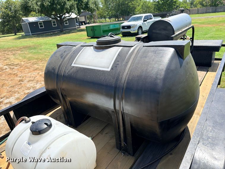 image for item ED5470 2003 Shop Built hot pressure washer trailer