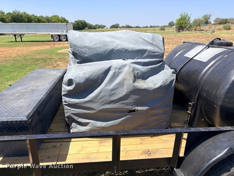 image for item ED5470 2003 Shop Built hot pressure washer trailer