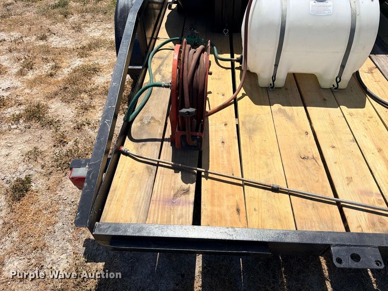 image for item ED5470 2003 Shop Built hot pressure washer trailer