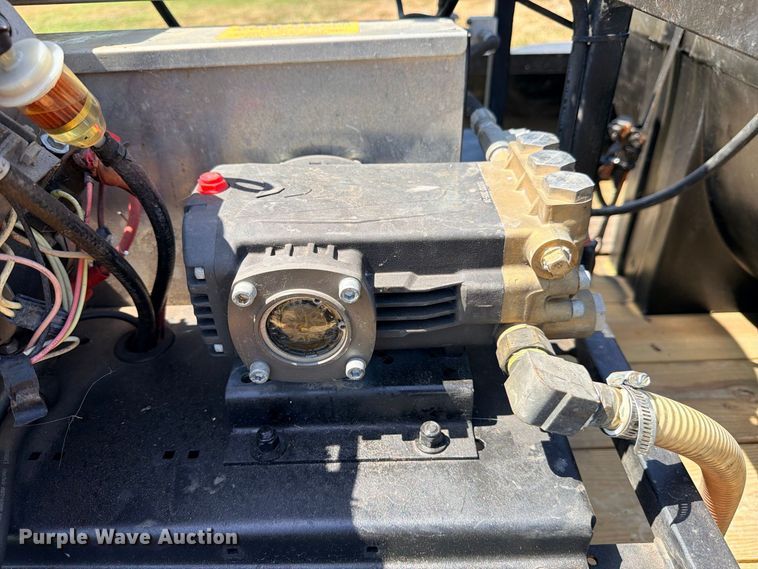 image for item ED5470 2003 Shop Built hot pressure washer trailer