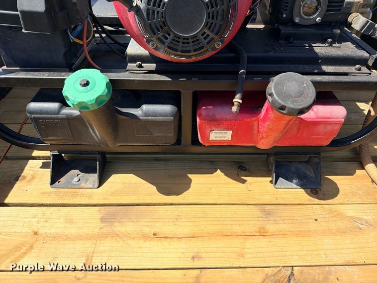 image for item ED5470 2003 Shop Built hot pressure washer trailer