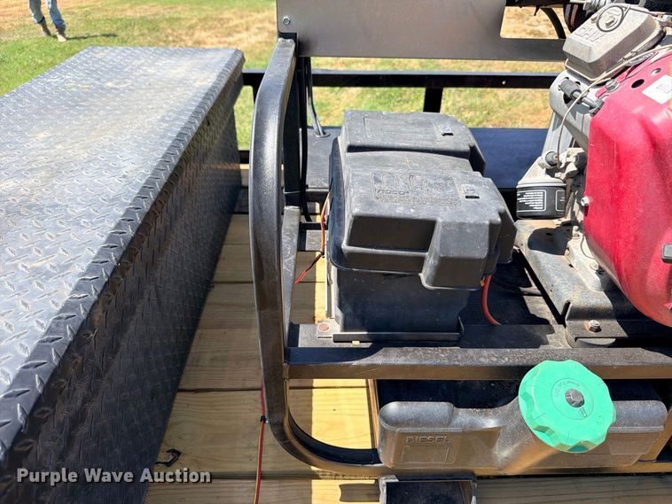 image for item ED5470 2003 Shop Built hot pressure washer trailer
