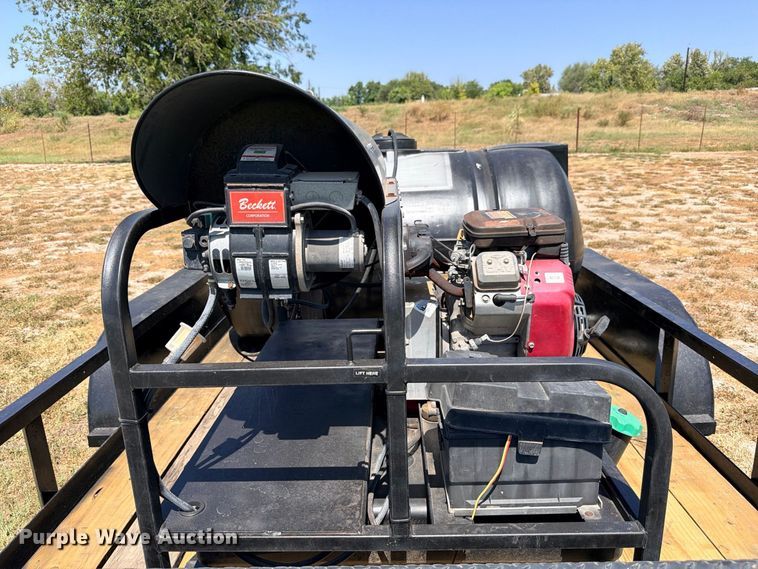 image for item ED5470 2003 Shop Built hot pressure washer trailer