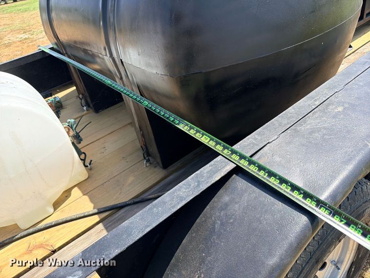 image for item ED5470 2003 Shop Built hot pressure washer trailer