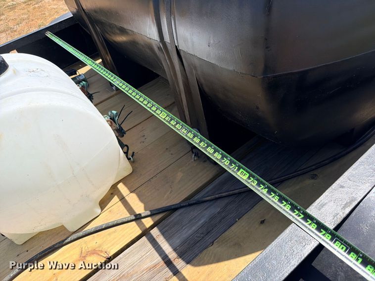 image for item ED5470 2003 Shop Built hot pressure washer trailer