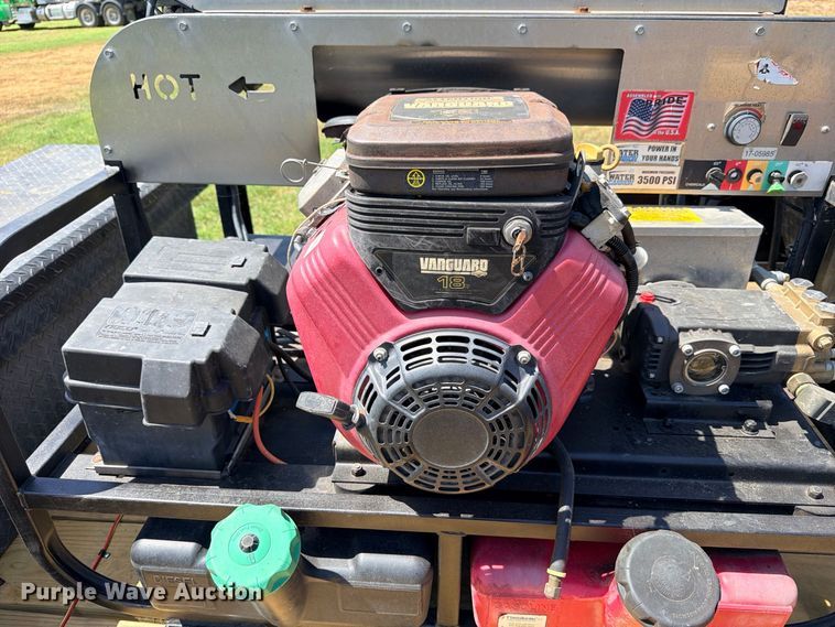 image for item ED5470 2003 Shop Built hot pressure washer trailer