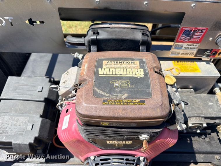 image for item ED5470 2003 Shop Built hot pressure washer trailer