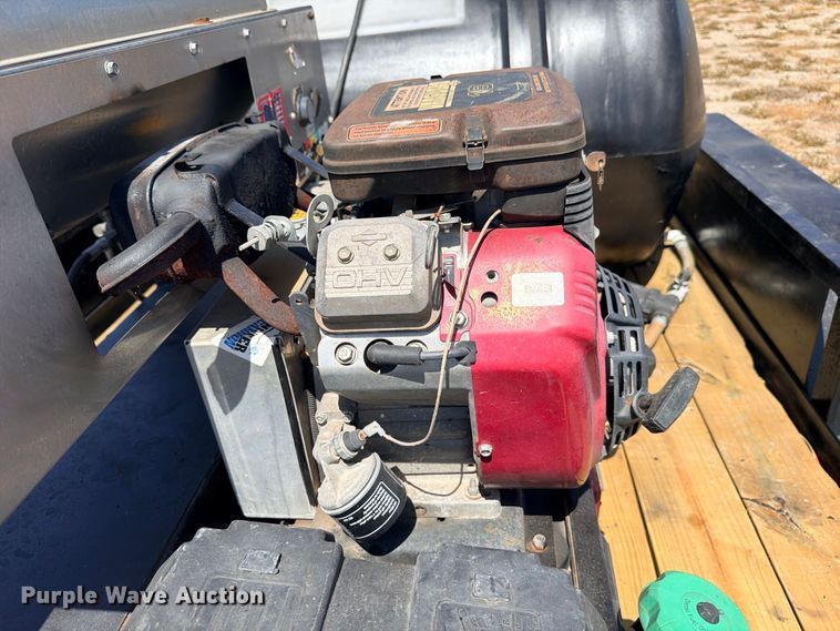 image for item ED5470 2003 Shop Built hot pressure washer trailer