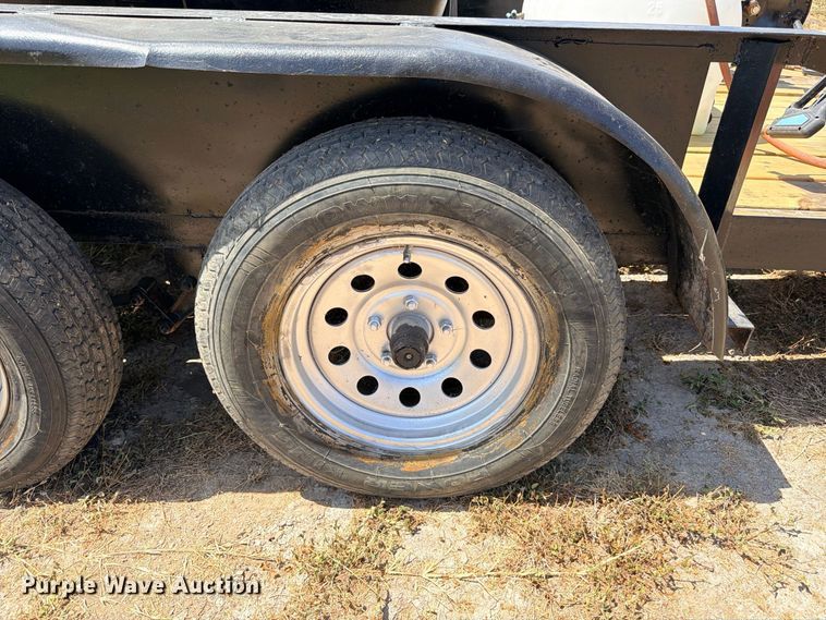 image for item ED5470 2003 Shop Built hot pressure washer trailer
