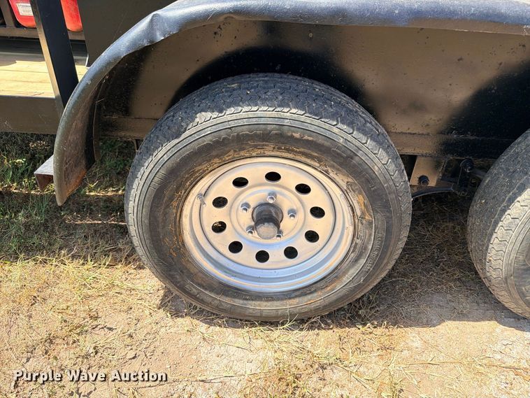 image for item ED5470 2003 Shop Built hot pressure washer trailer