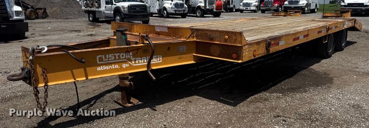 1998 Custom Weld Trailers equipment trailer