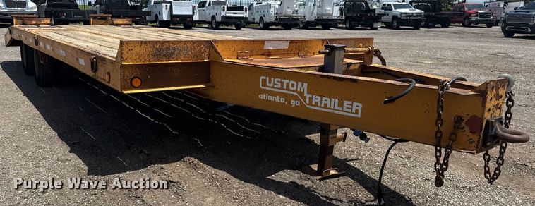 image for item EG5951 1998 Custom Weld Trailers equipment trailer