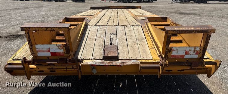 image for item EG5951 1998 Custom Weld Trailers equipment trailer