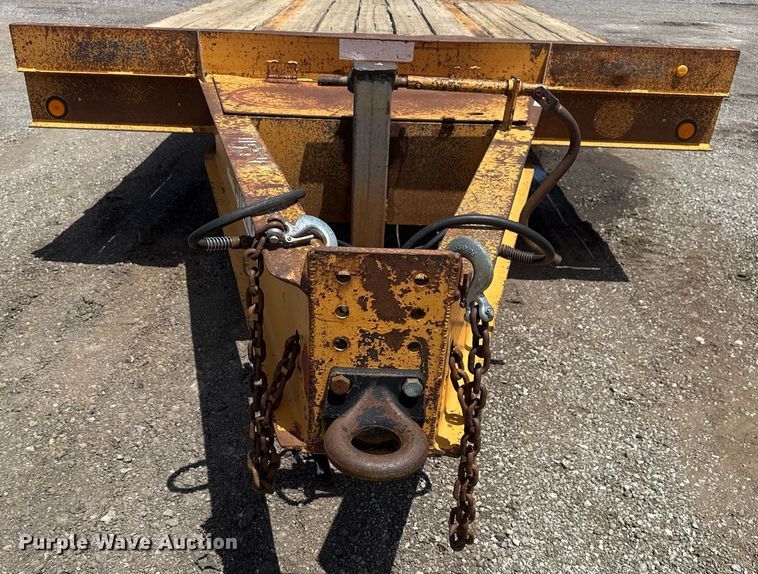 image for item EG5951 1998 Custom Weld Trailers equipment trailer