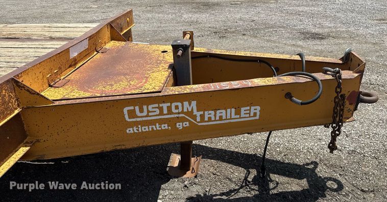 image for item EG5951 1998 Custom Weld Trailers equipment trailer