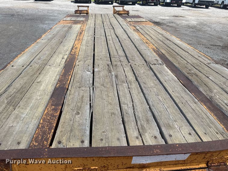 image for item EG5951 1998 Custom Weld Trailers equipment trailer