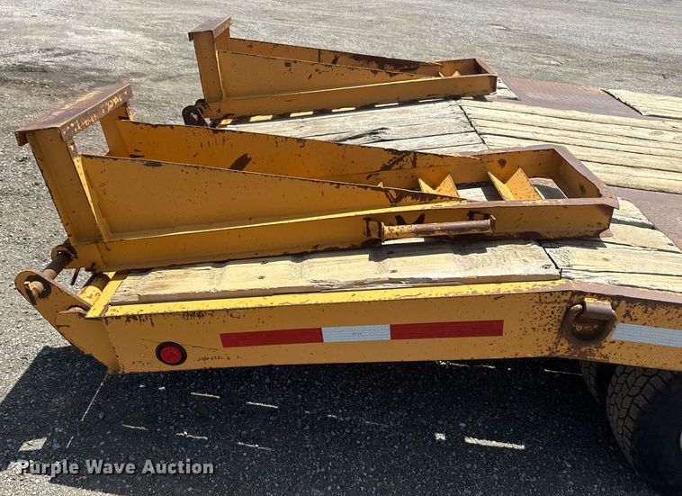 image for item EG5951 1998 Custom Weld Trailers equipment trailer