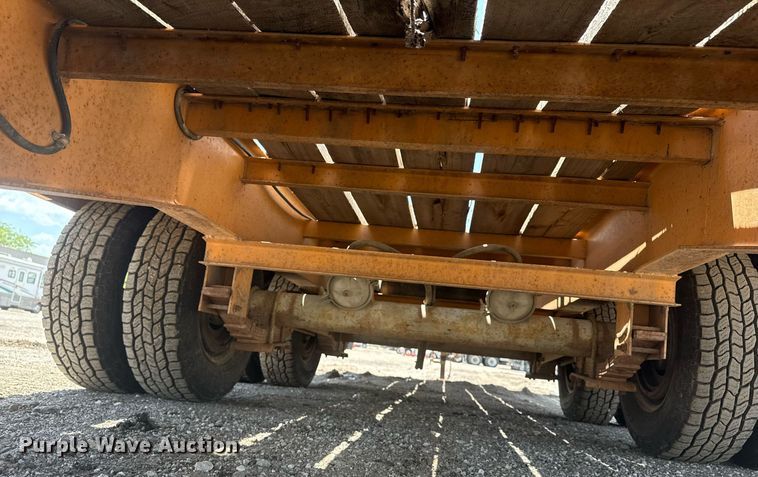 image for item EG5951 1998 Custom Weld Trailers equipment trailer