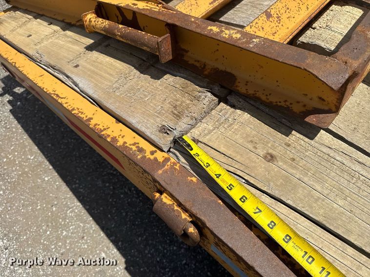 image for item EG5951 1998 Custom Weld Trailers equipment trailer