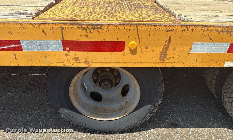 image for item EG5951 1998 Custom Weld Trailers equipment trailer