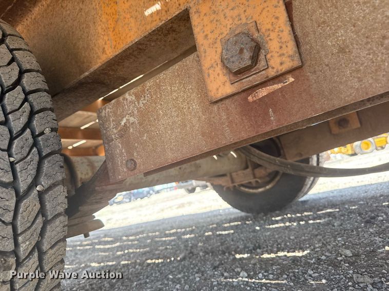 image for item EG5951 1998 Custom Weld Trailers equipment trailer