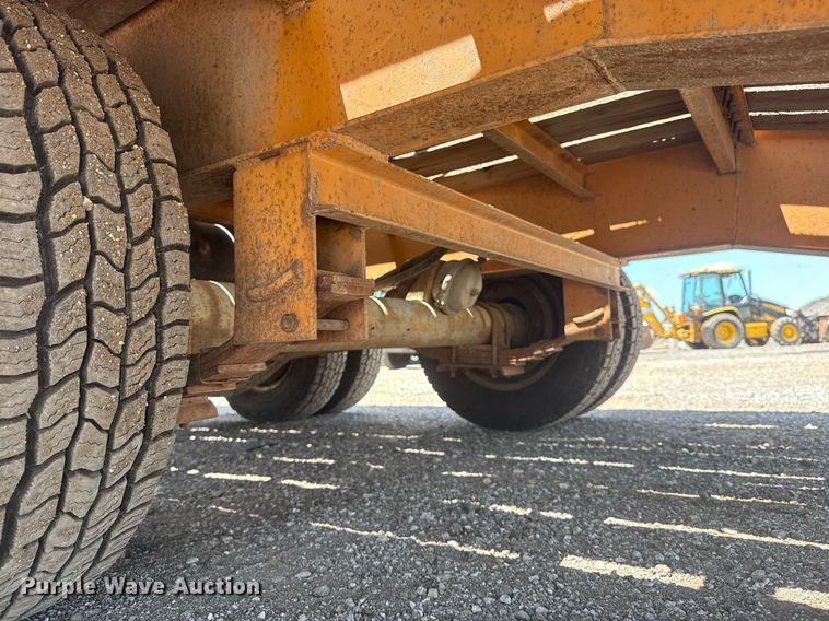 image for item EG5951 1998 Custom Weld Trailers equipment trailer