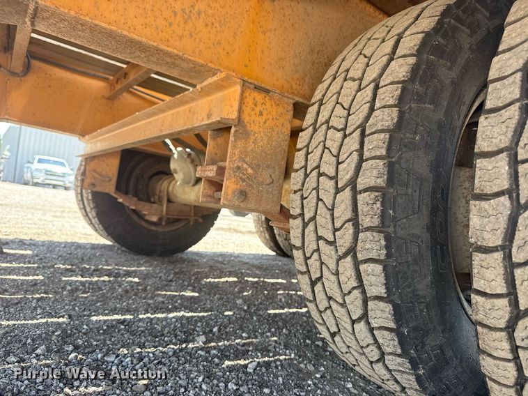 image for item EG5951 1998 Custom Weld Trailers equipment trailer