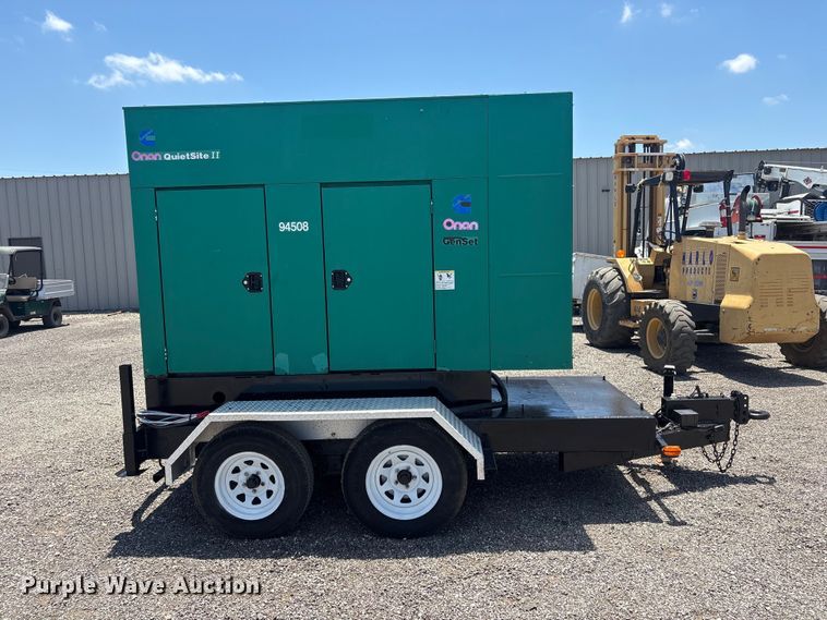 image for item EG9207 Cummins Onan QuietSite II generator