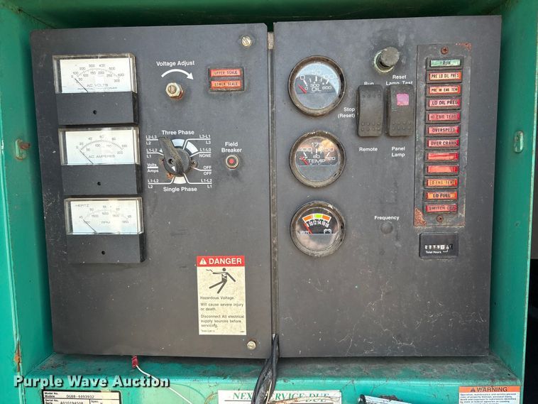 image for item EG9207 Cummins Onan QuietSite II generator