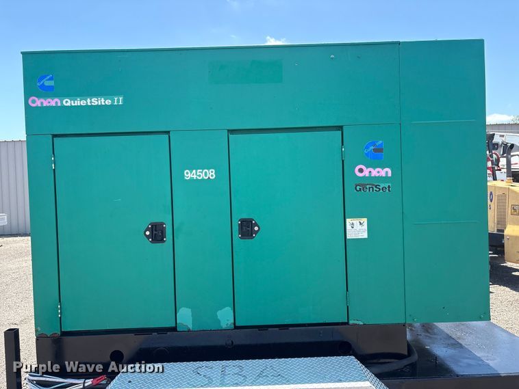 image for item EG9207 Cummins Onan QuietSite II generator