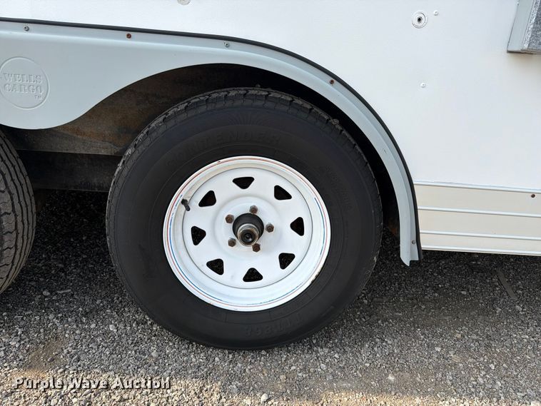 image for item EG9336 2005 Wells Cargo EW2022W enclosed cargo trailer