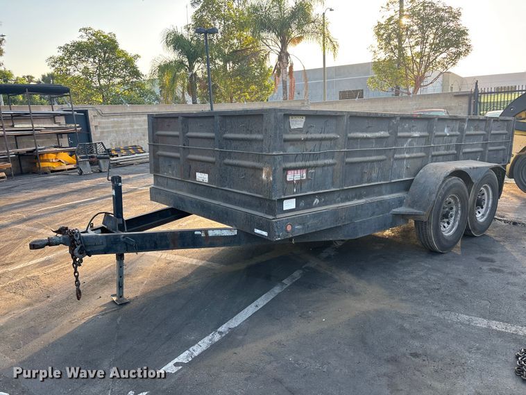 2018 Carson Trailer dump trailer