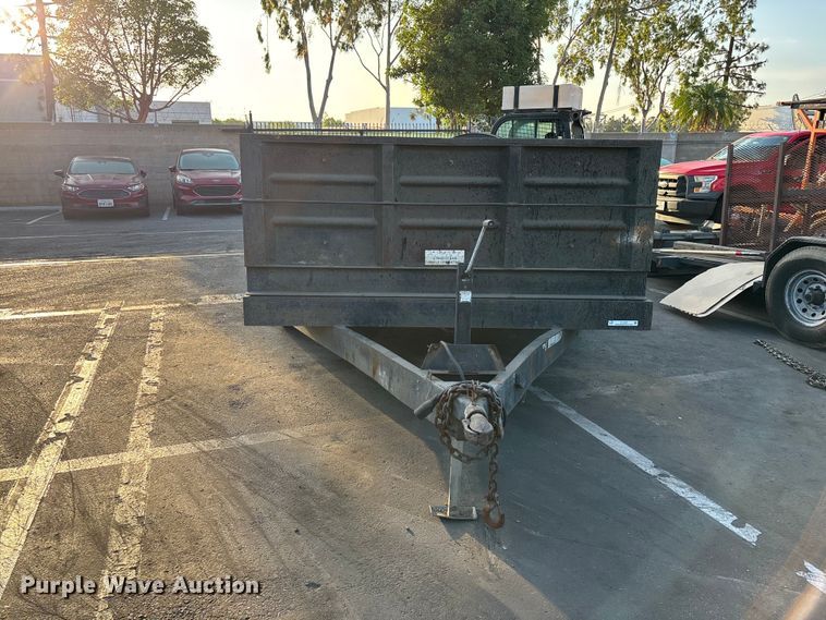 image for item EL2587 2018 Carson Trailer dump trailer