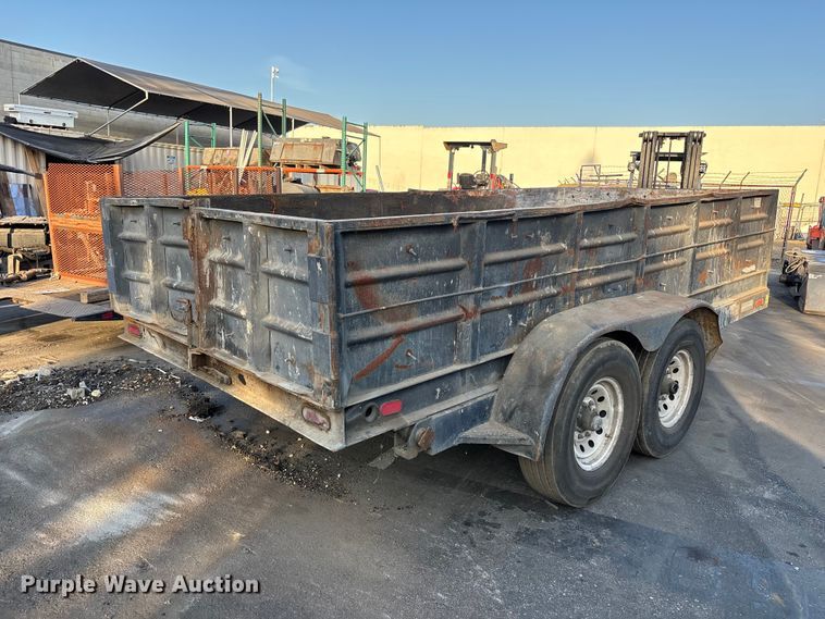 image for item EL2587 2018 Carson Trailer dump trailer