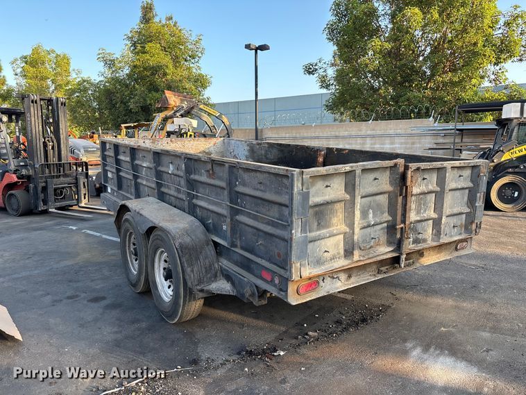 image for item EL2587 2018 Carson Trailer dump trailer