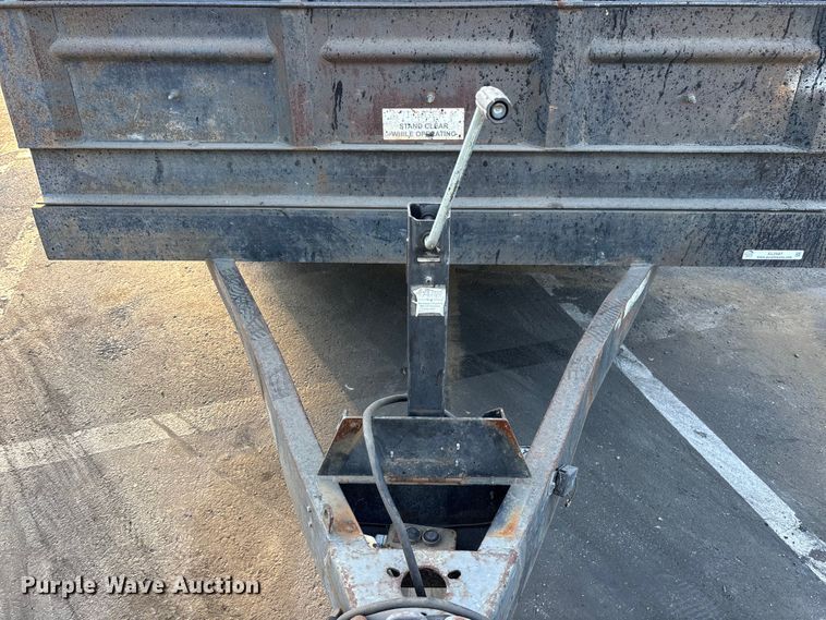 image for item EL2587 2018 Carson Trailer dump trailer