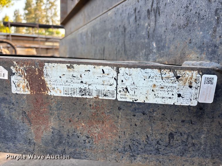 image for item EL2587 2018 Carson Trailer dump trailer