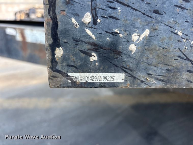 image for item EL2587 2018 Carson Trailer dump trailer