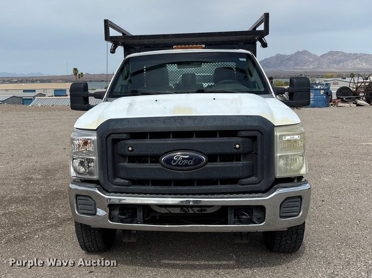 image for item EL2604 2012 Ford F250 Super Duty flatbed pickup truck