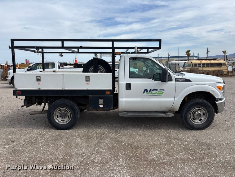image for item EL2604 2012 Ford F250 Super Duty flatbed pickup truck
