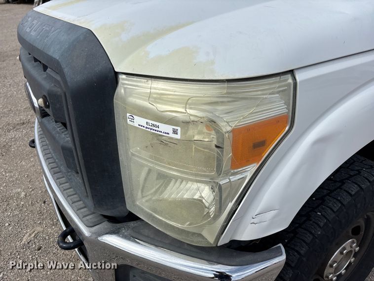 image for item EL2604 2012 Ford F250 Super Duty flatbed pickup truck
