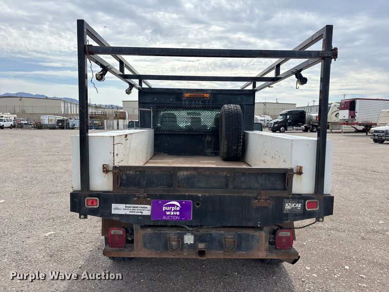 image for item EL2604 2012 Ford F250 Super Duty flatbed pickup truck