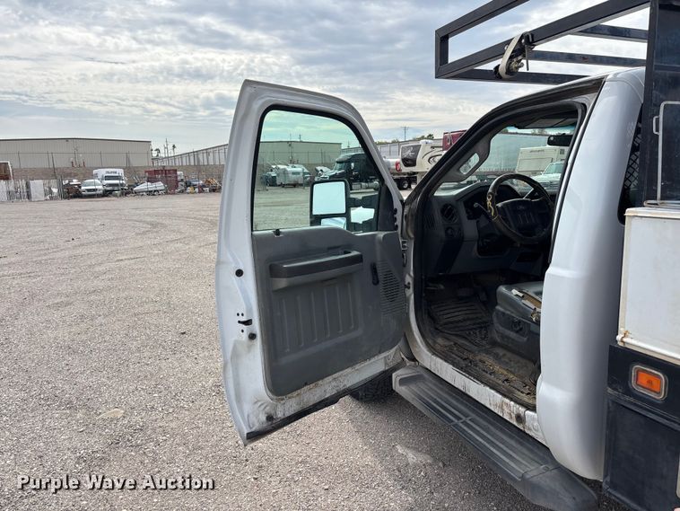 image for item EL2604 2012 Ford F250 Super Duty flatbed pickup truck