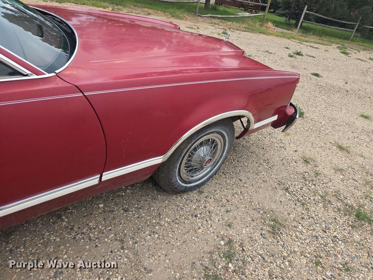 image for item EL7494 1979 Mercury Couger 