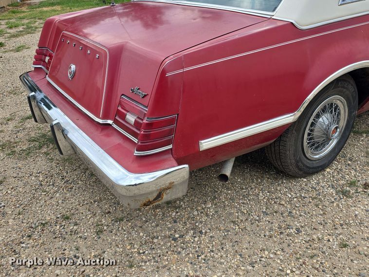 image for item EL7494 1979 Mercury Couger 