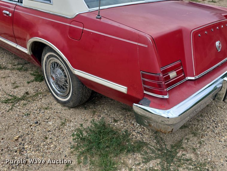 image for item EL7494 1979 Mercury Couger 