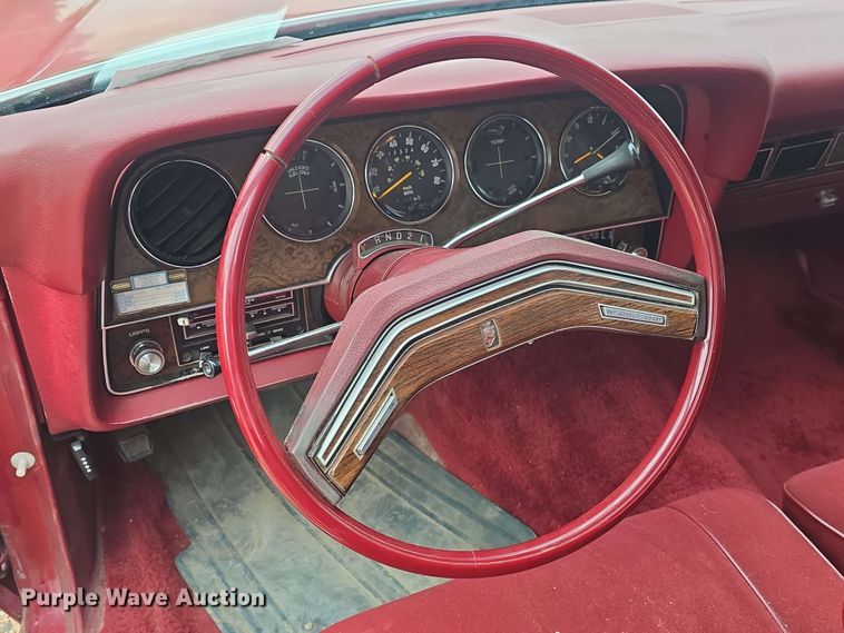 image for item EL7494 1979 Mercury Couger 