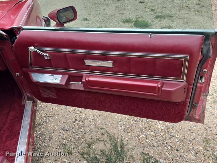 image for item EL7494 1979 Mercury Couger 