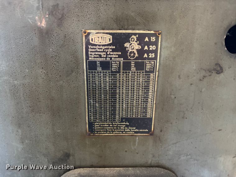 image for item EO4462 (2) Traub bolt machines