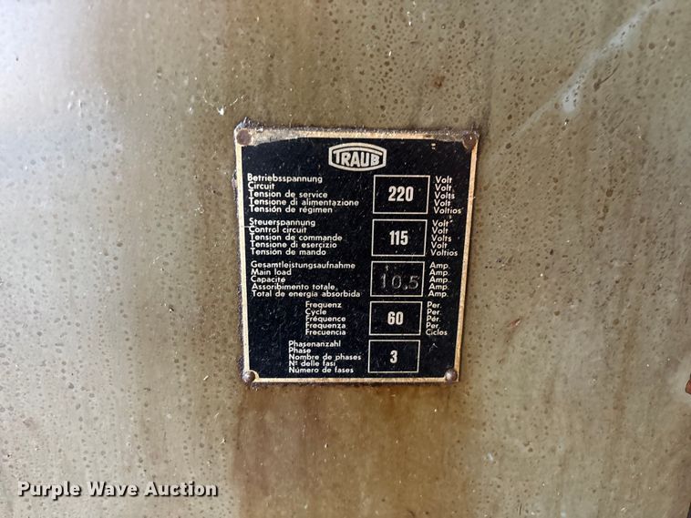 image for item EO4462 (2) Traub bolt machines
